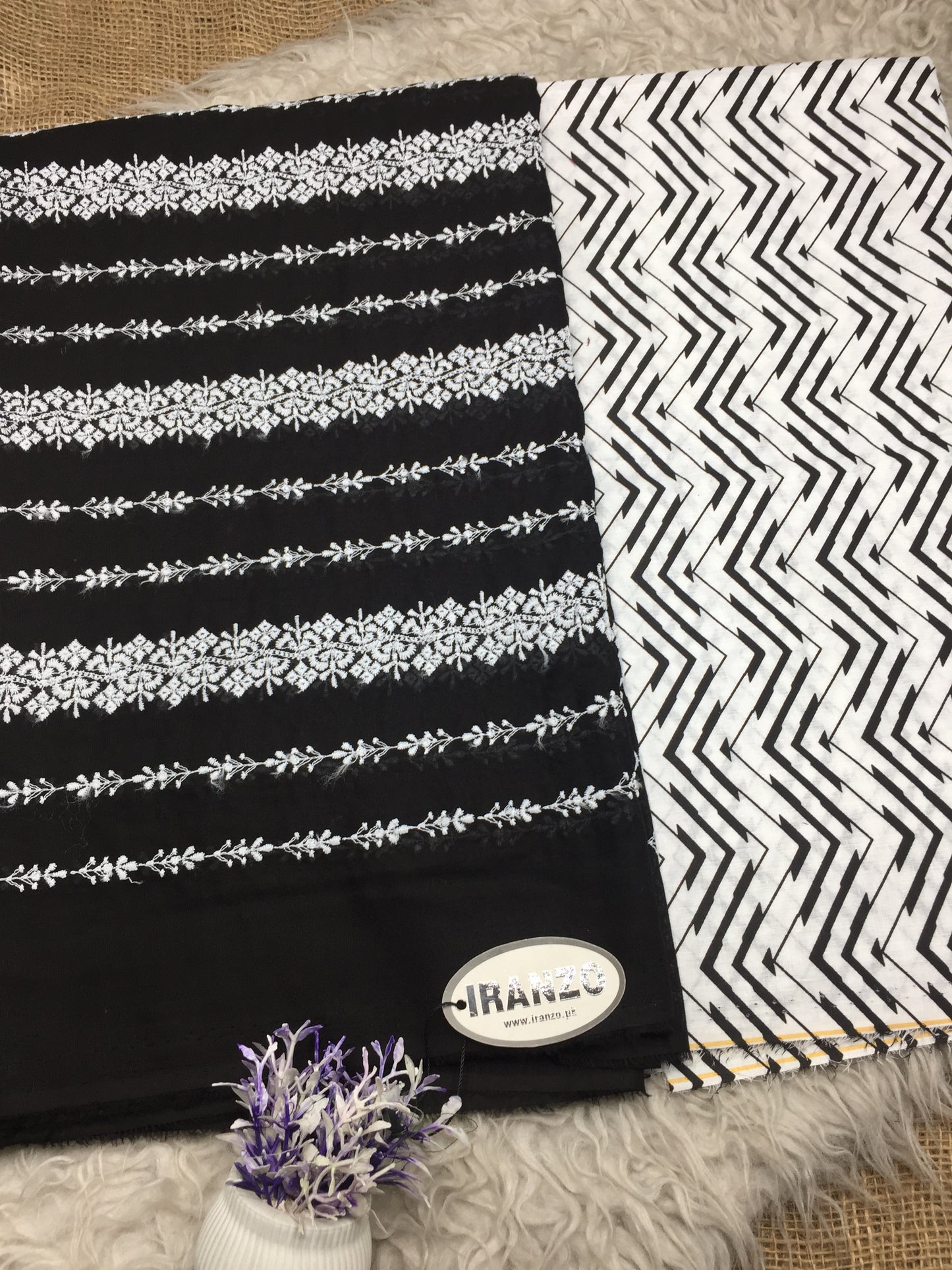 Summer Embroidered Two Piece