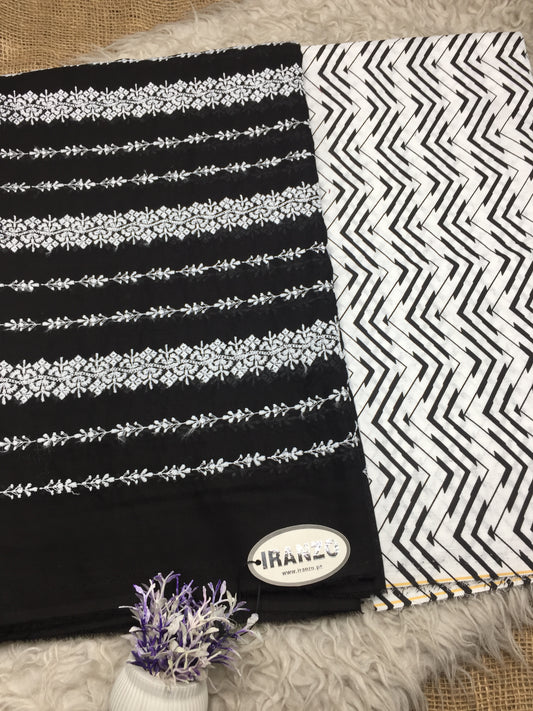 Summer Embroidered Two Piece