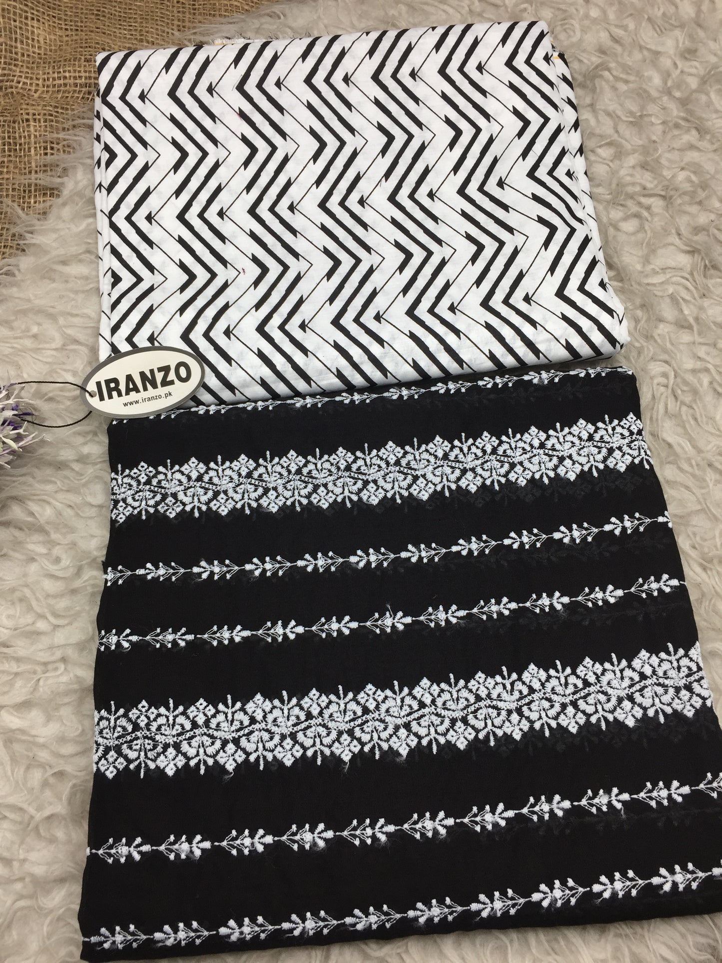 Summer Embroidered Two Piece