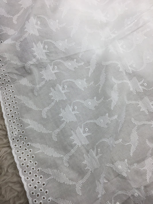 Premium Cotton Chikankari Full Size Chaddar