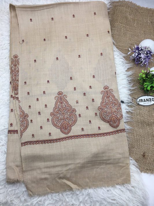 Embroidered Winter Shawl