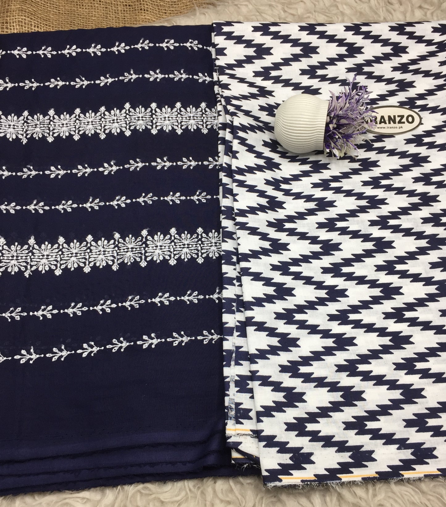 Summer Embroidered Two Piece