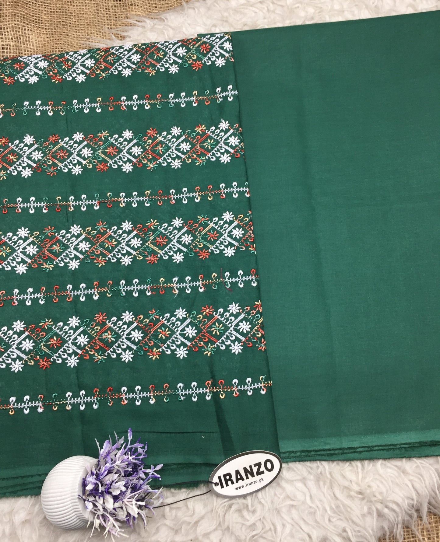 Summer Embroidered Two Piece