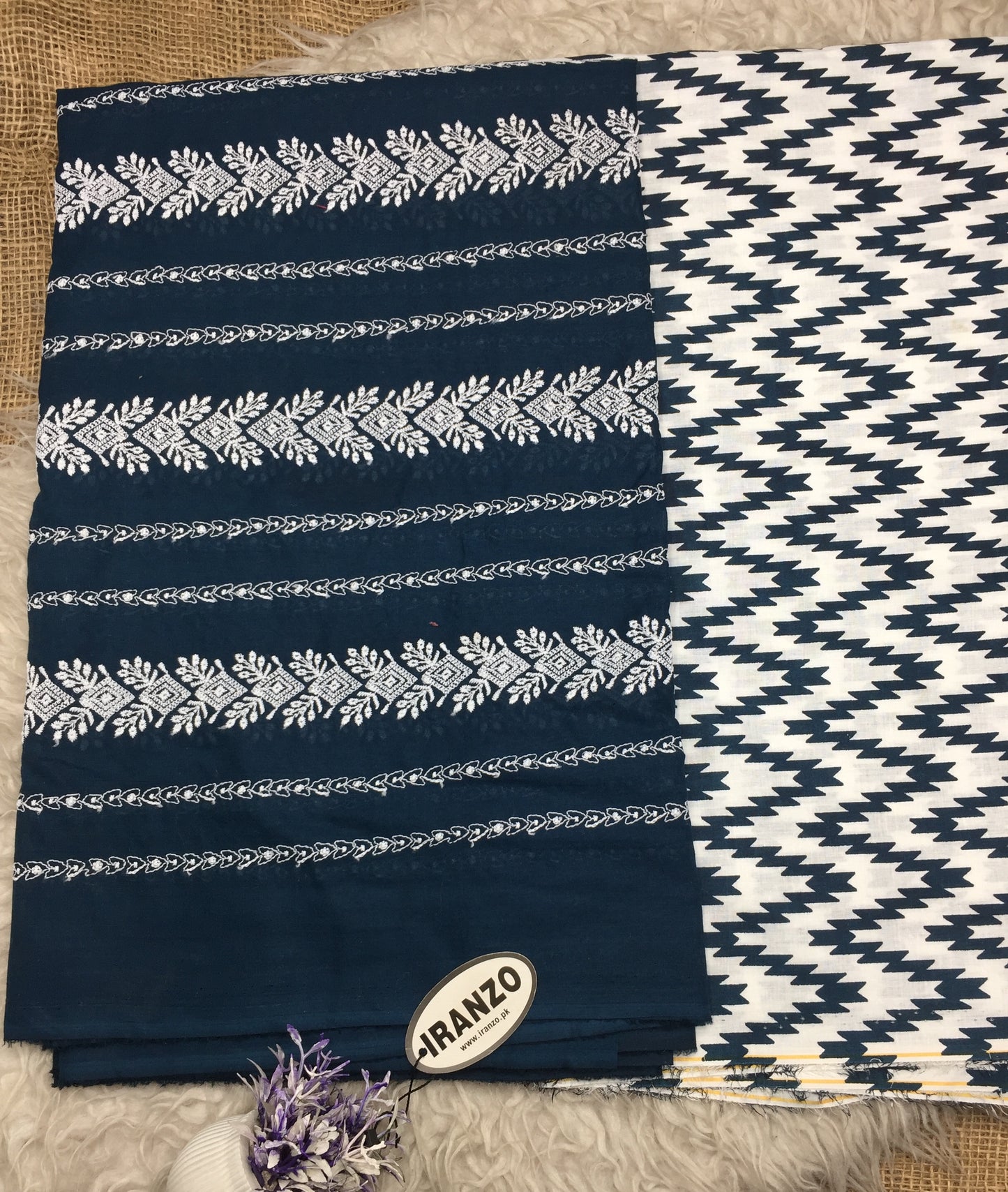 Summer Embroidered Two Piece