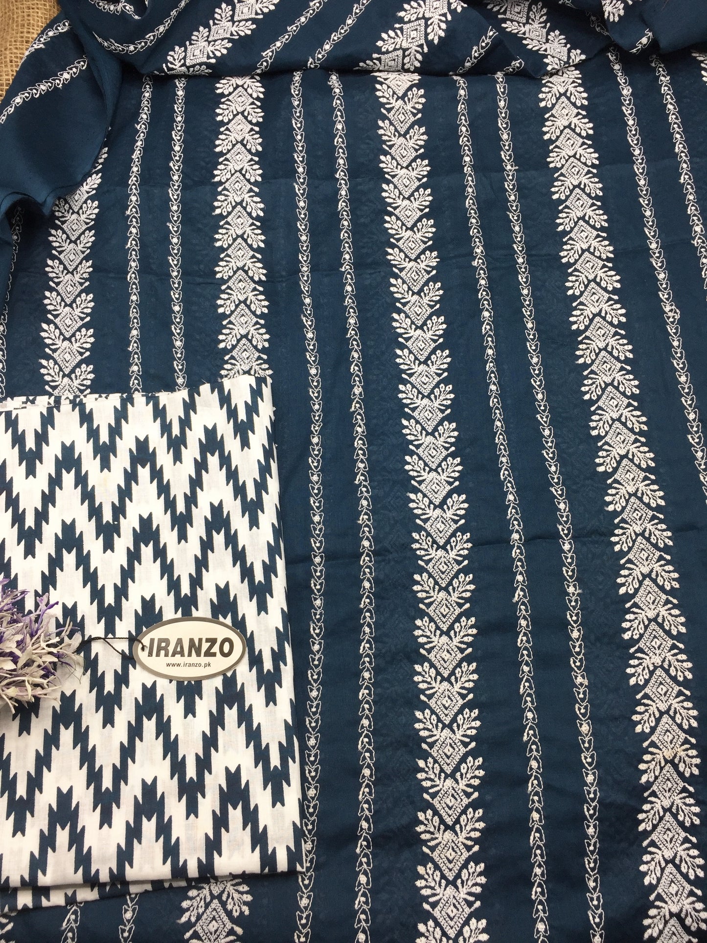 Summer Embroidered Two Piece