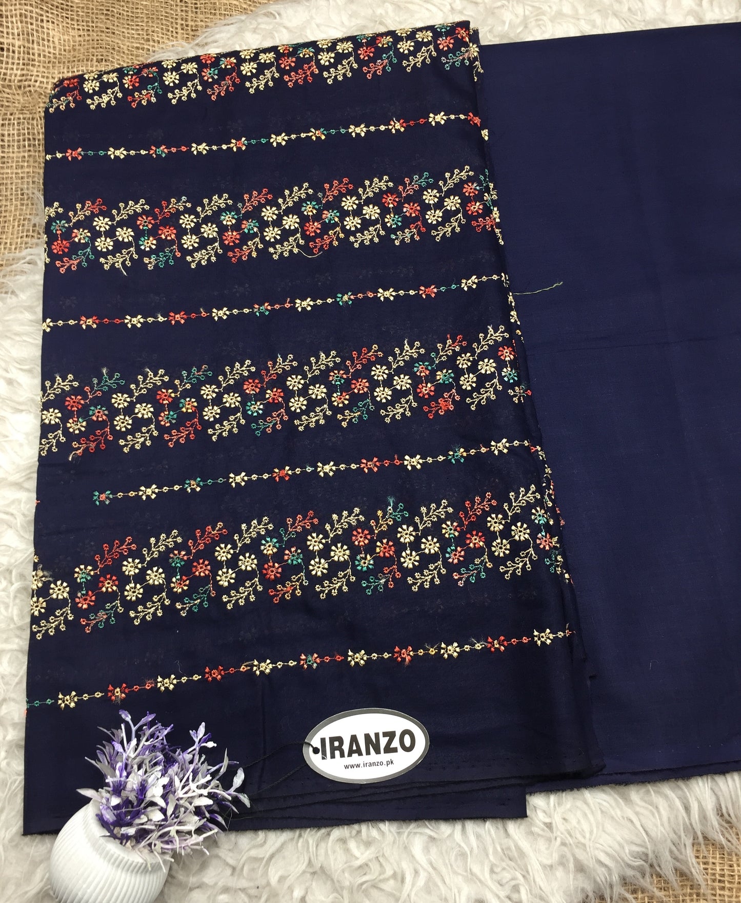 Summer Embroidered Two Piece