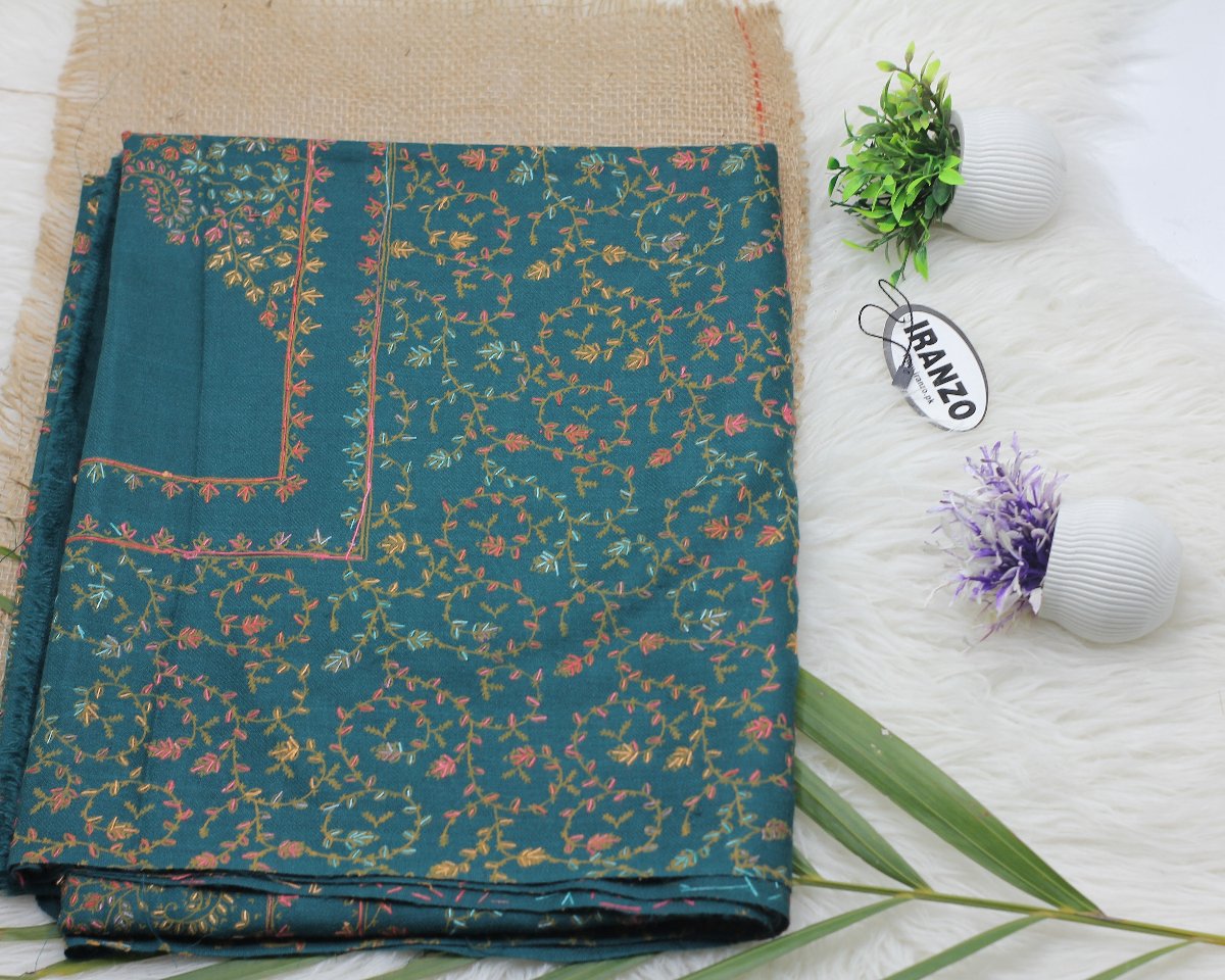 Hand Embroidered Winter Shawl