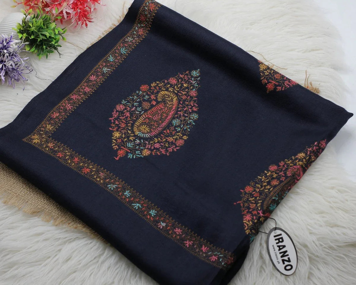 Hand Embroidered Winter Stole