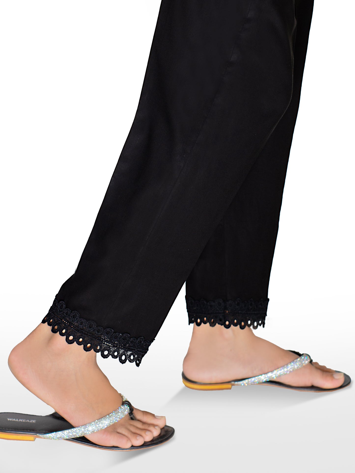 Black Cotton Pants