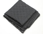 Black Cotton Net Dupatta