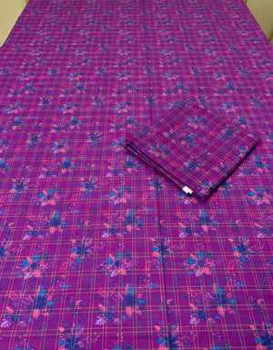 TWO PCS UNSTITCHED KHADDAR ALLOVER