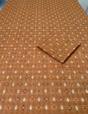 TWO PCS UNSTITCHED KHADDAR ALLOVER