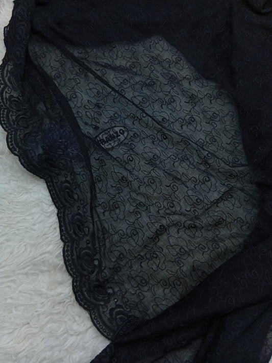 Embroidered Chiffon Dupatta Just in