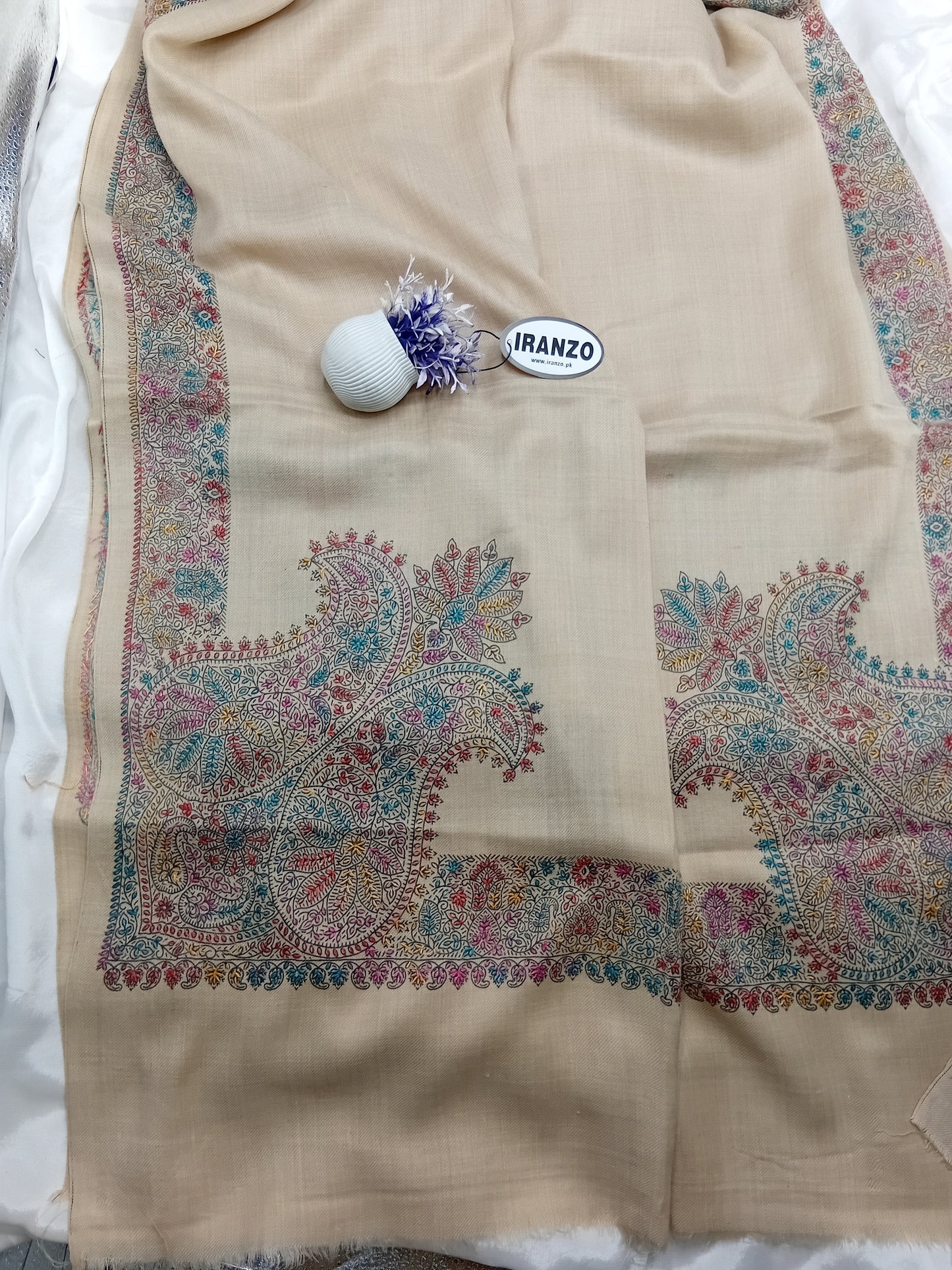 Hand Embroidered Winter Stole New Arrivals
