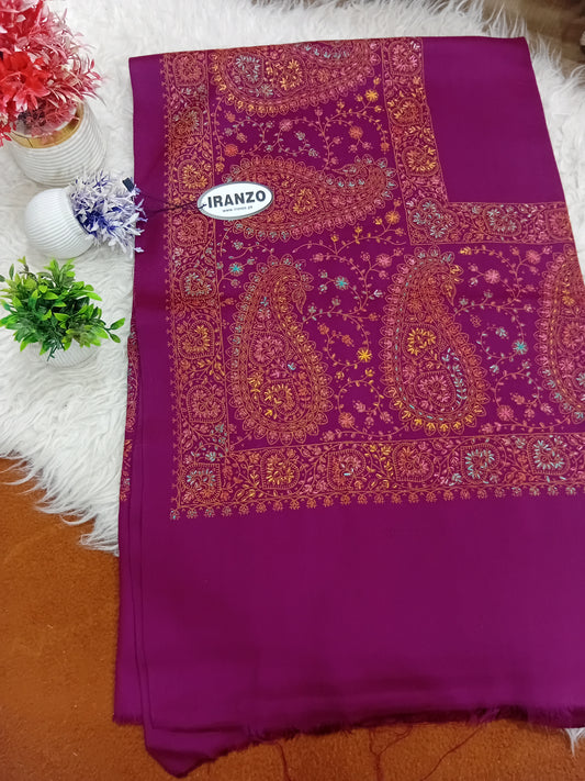 Hand Embroidered Winter Shawl