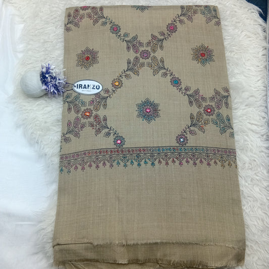 Hand Embroidered Winter Shawl