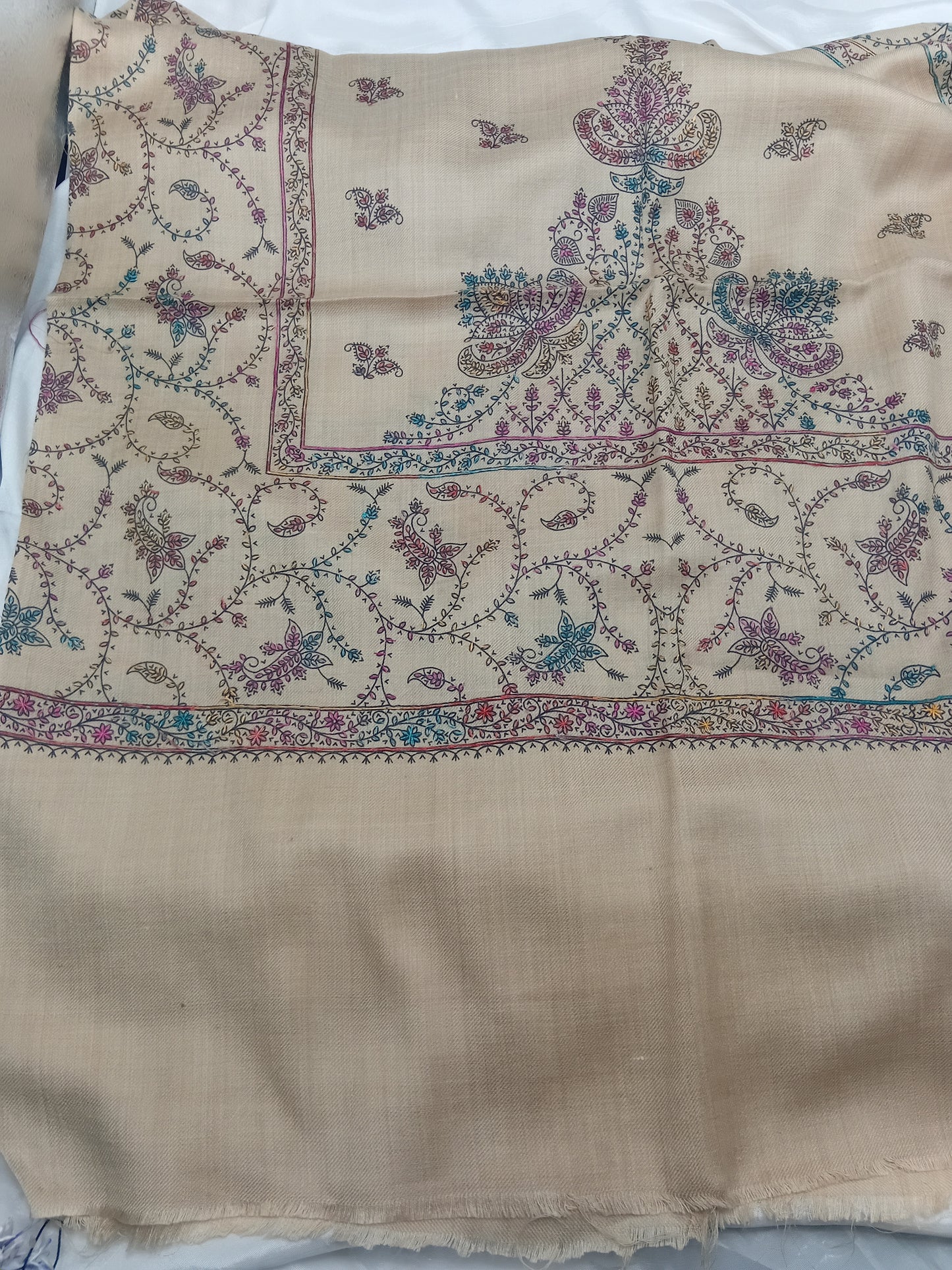 Hand Embroidered Winter Stole New Arrivals