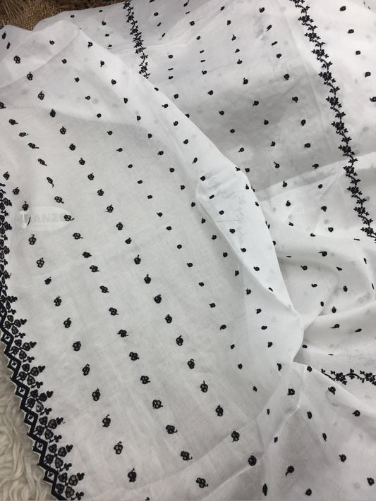 Premium Cotton Chikankari Full Size Chaddar