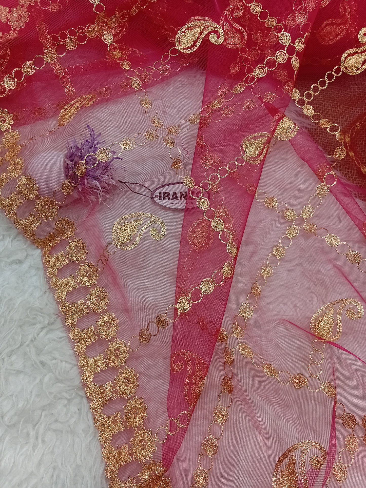 Gota Work Net Dupatta