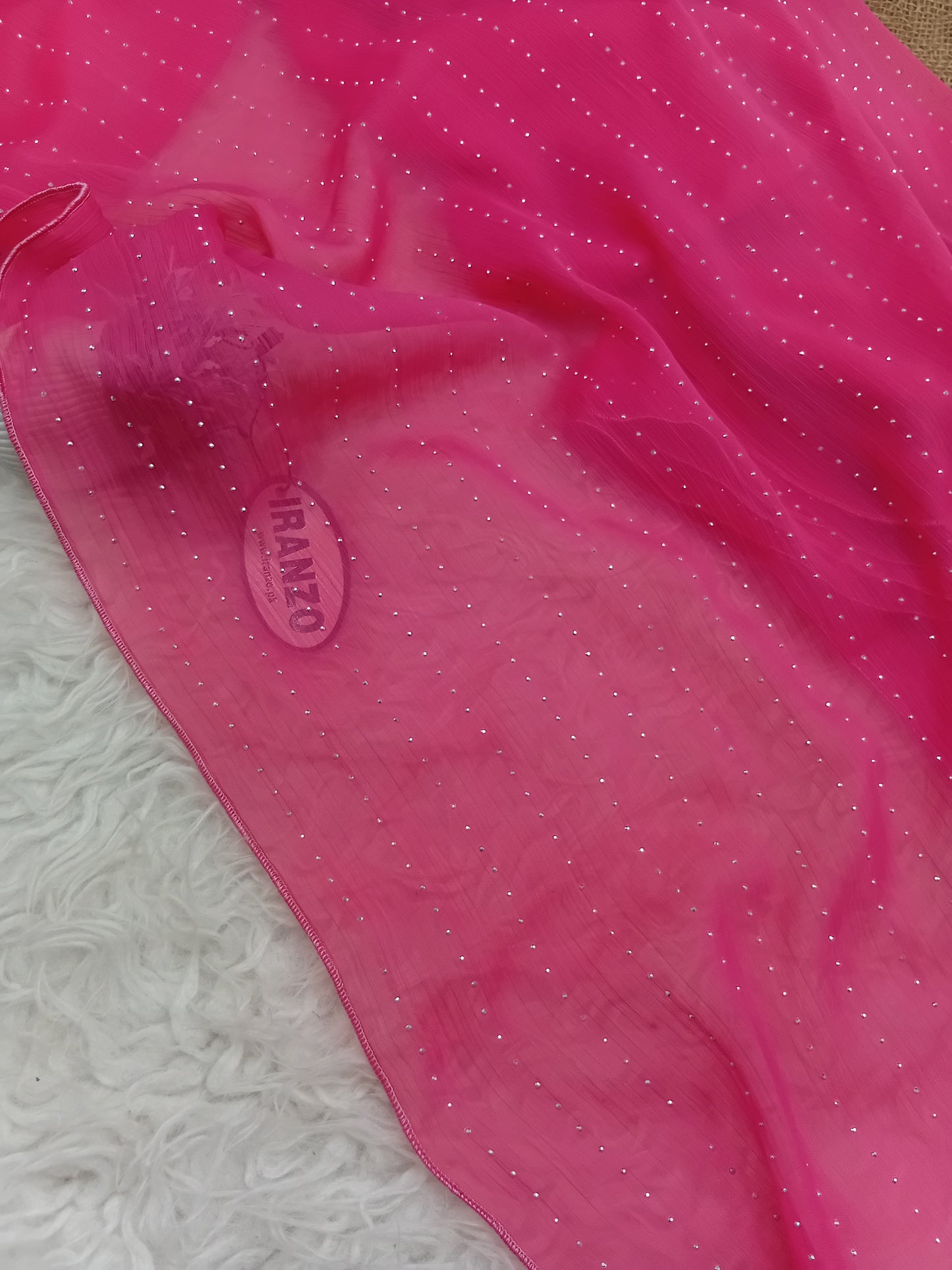 Stone Work Chiffon Dupatta