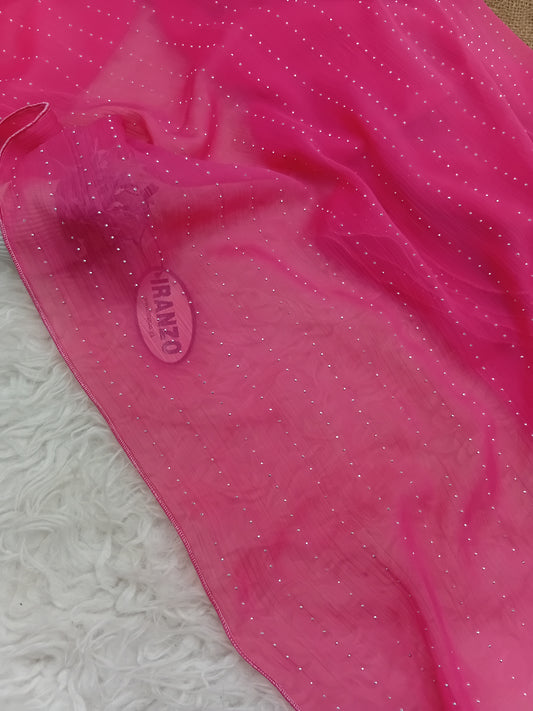Stone Work Chiffon Dupatta
