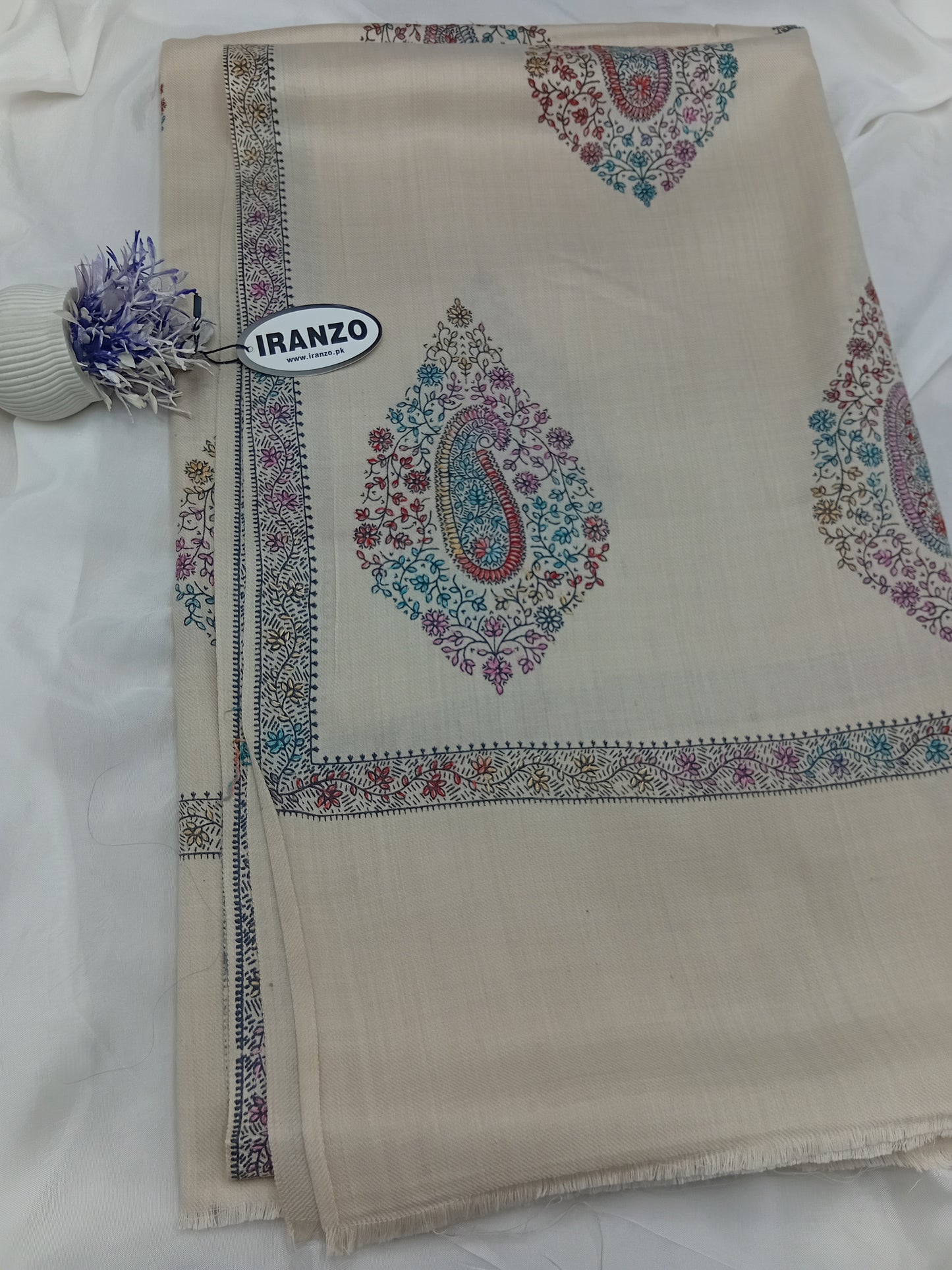 Hand Embroidered Winter Shawl