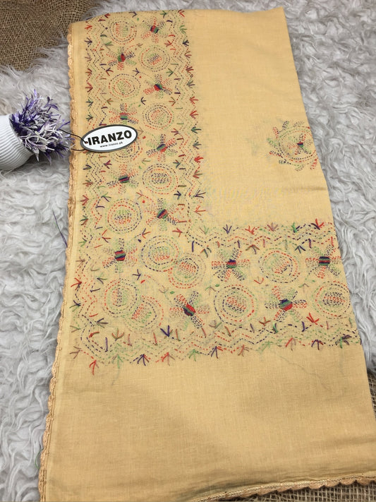 Hand Embroidered Lawn Shawl