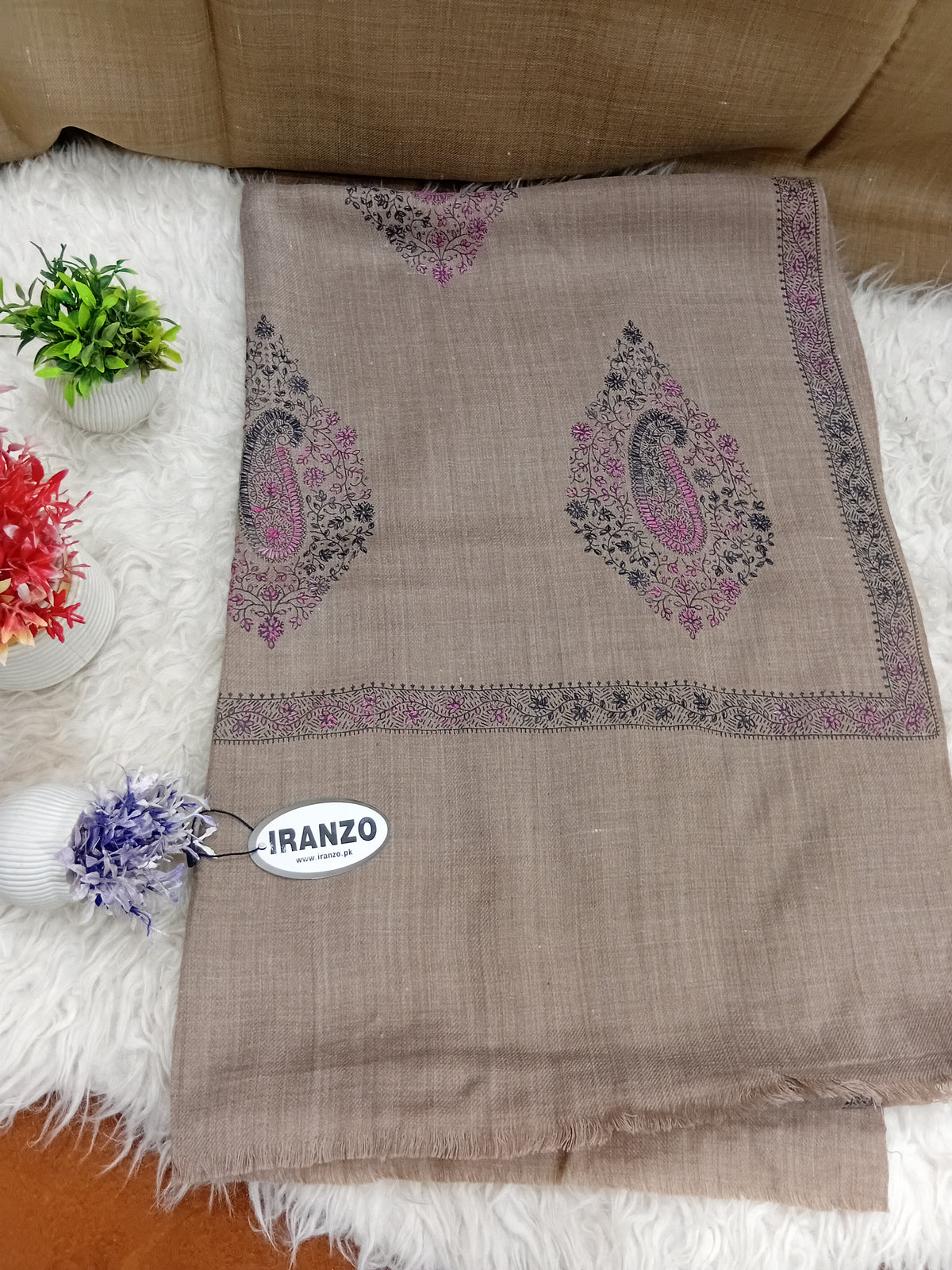 Hand Embroidered Winter Stole New Arrivals