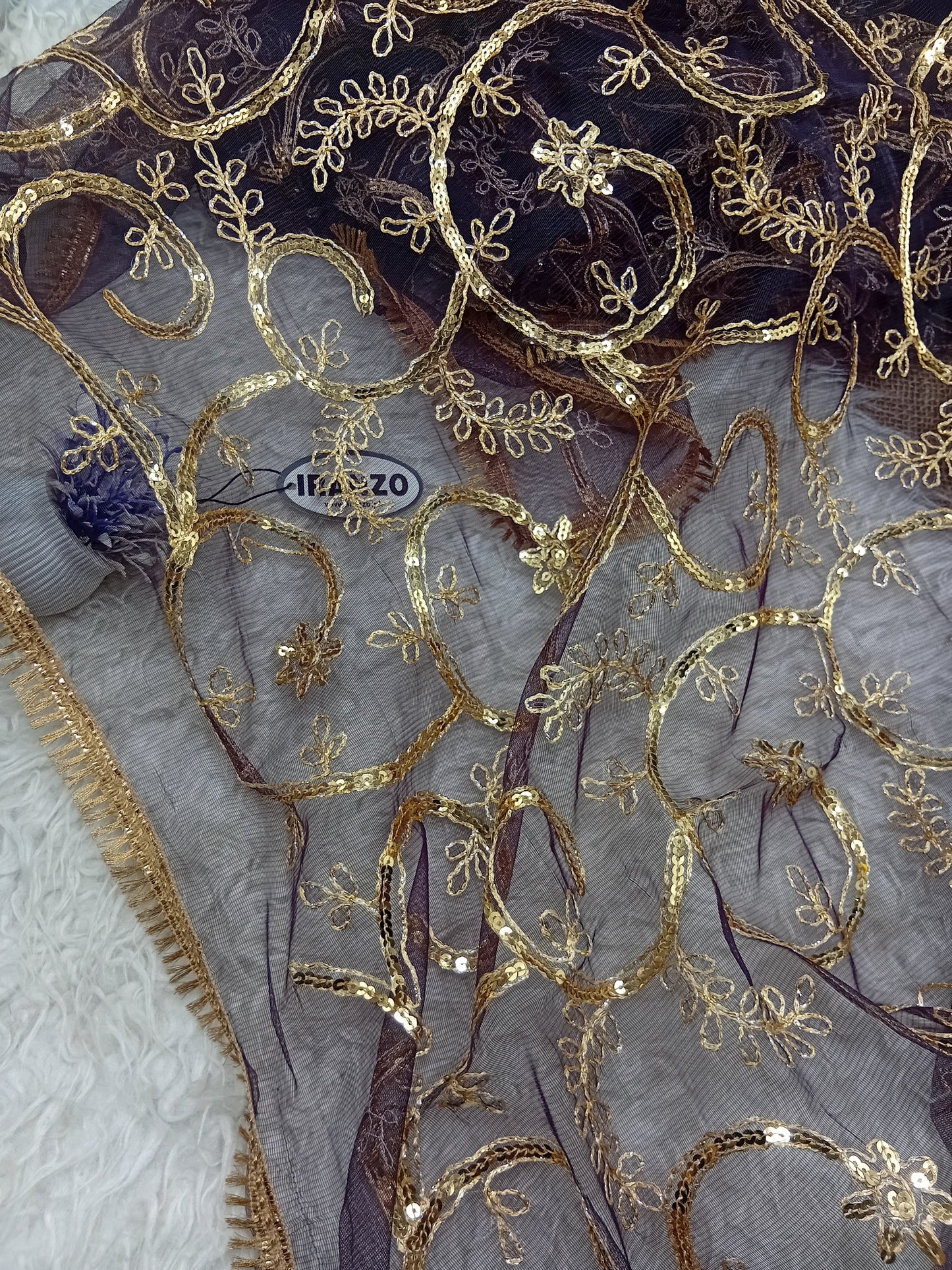 Gota Work Net Dupatta