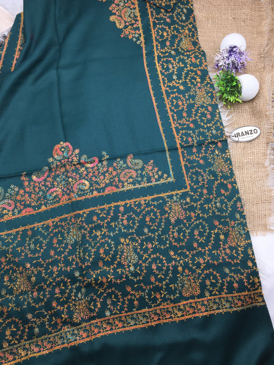 Hand Embroidered Winter Stole