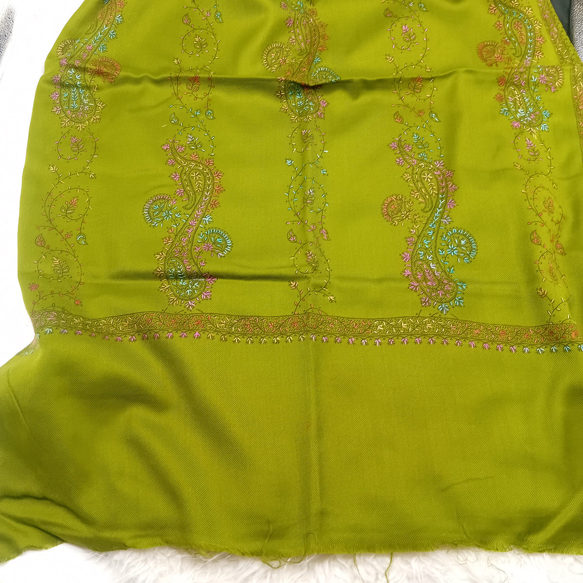 Hand Embroidered Winter Stole New Arrivals