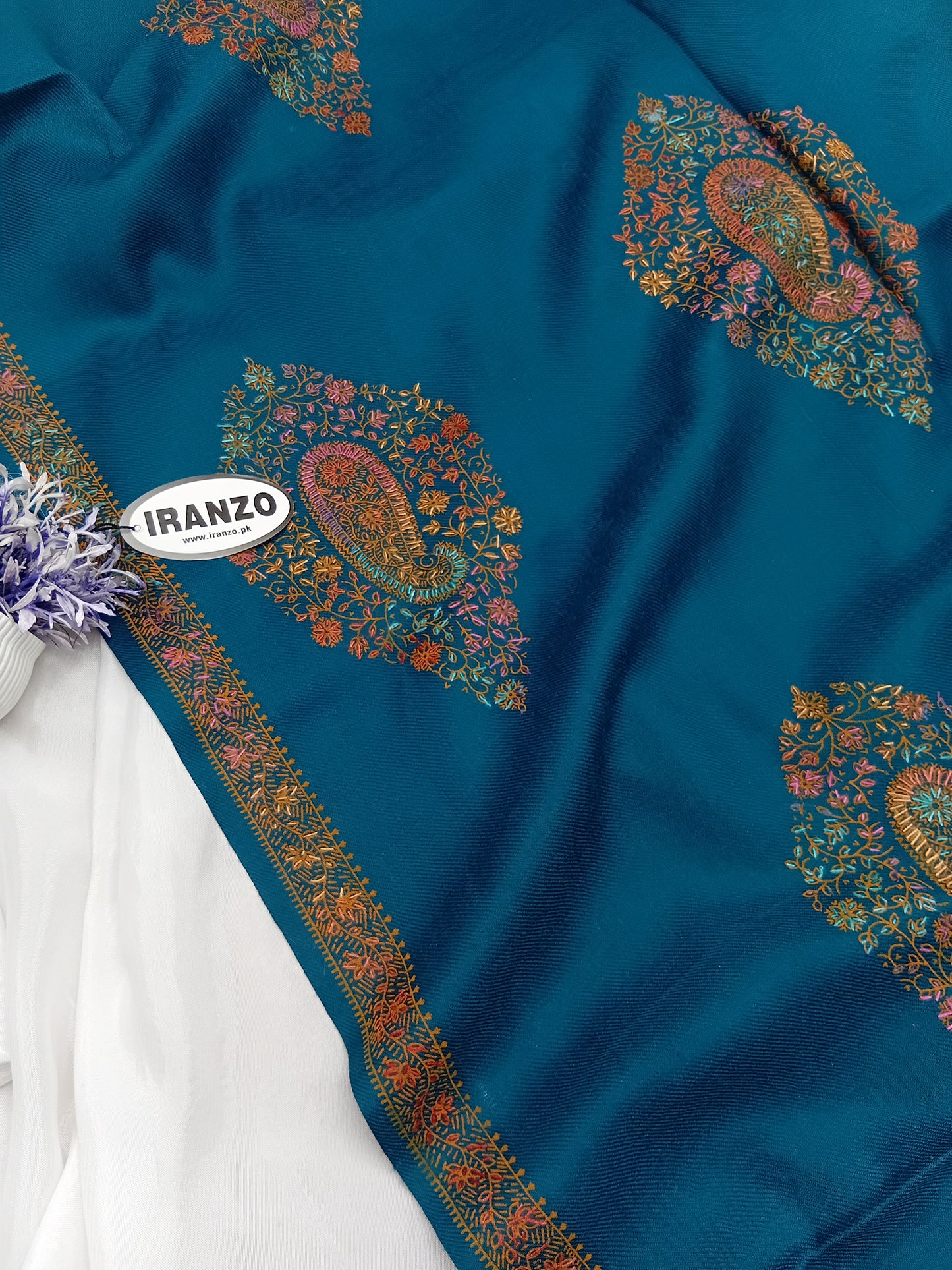 Hand Embroidered Winter Shawl