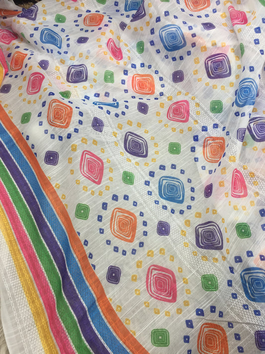 Lawn Tarkashi Net Dupatta