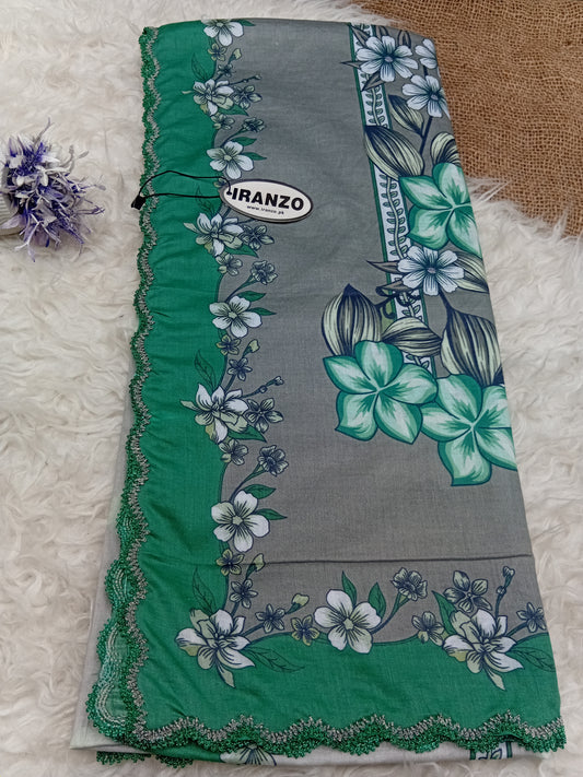Lawn Dupatta Fourside Crochet Just In