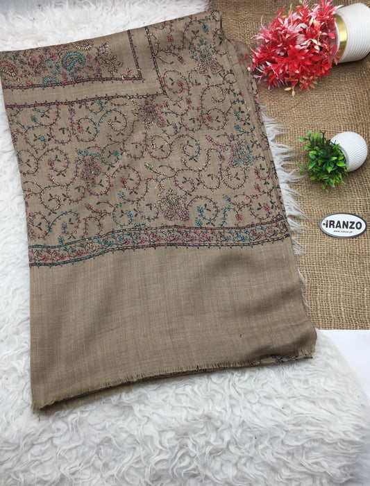 Hand Embroidered Winter Stole