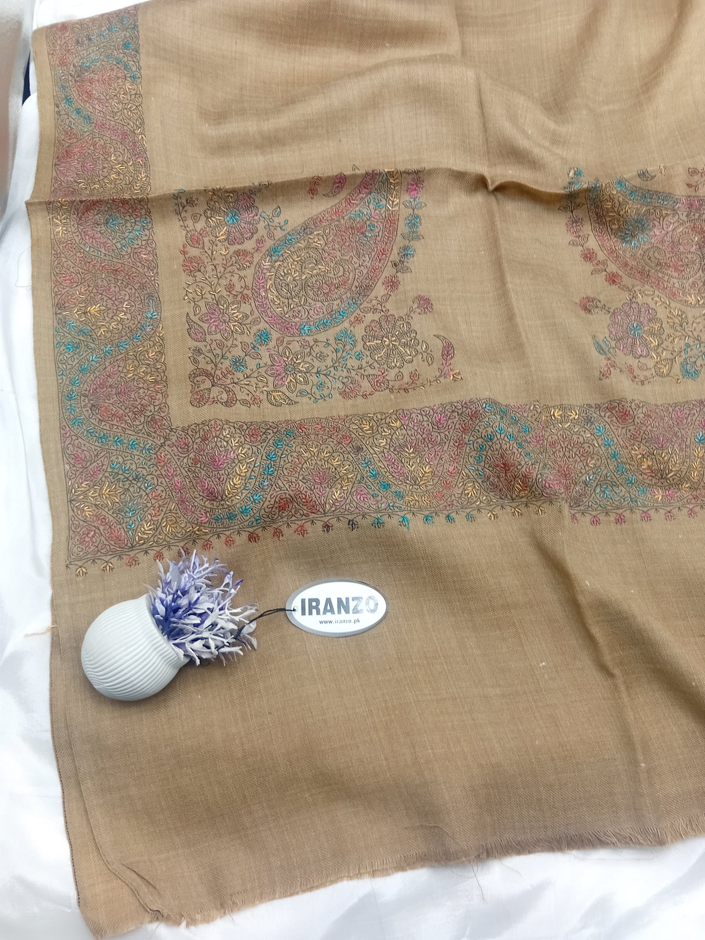 Hand Embroidered Winter Stole New Arrivals