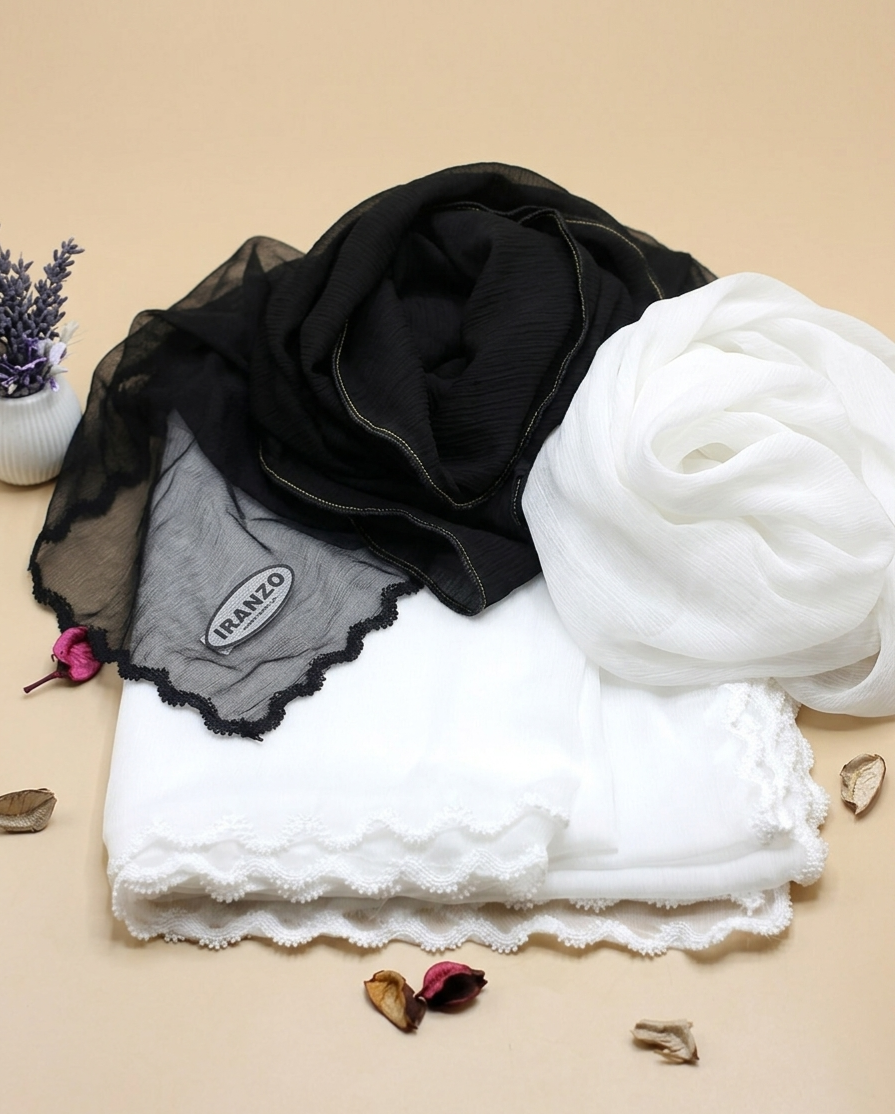 Four Chiffon Dupatta Bundle