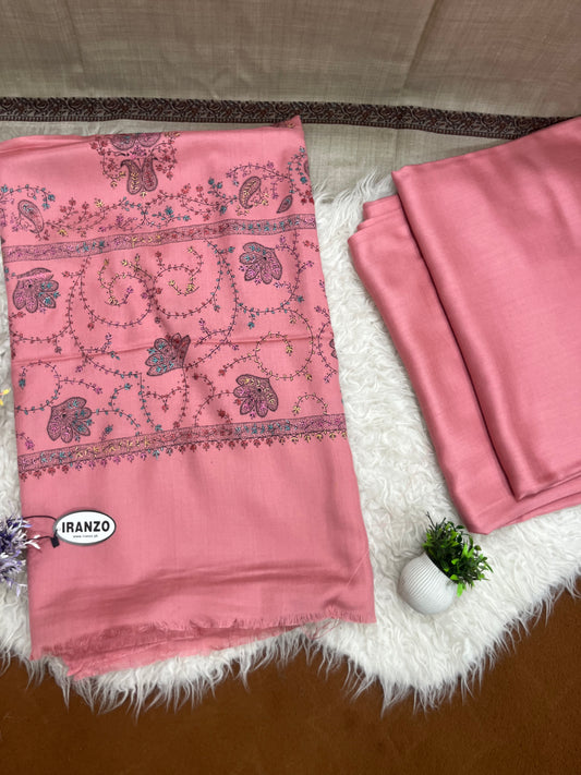 Wool Heavy Shawl Three Piece