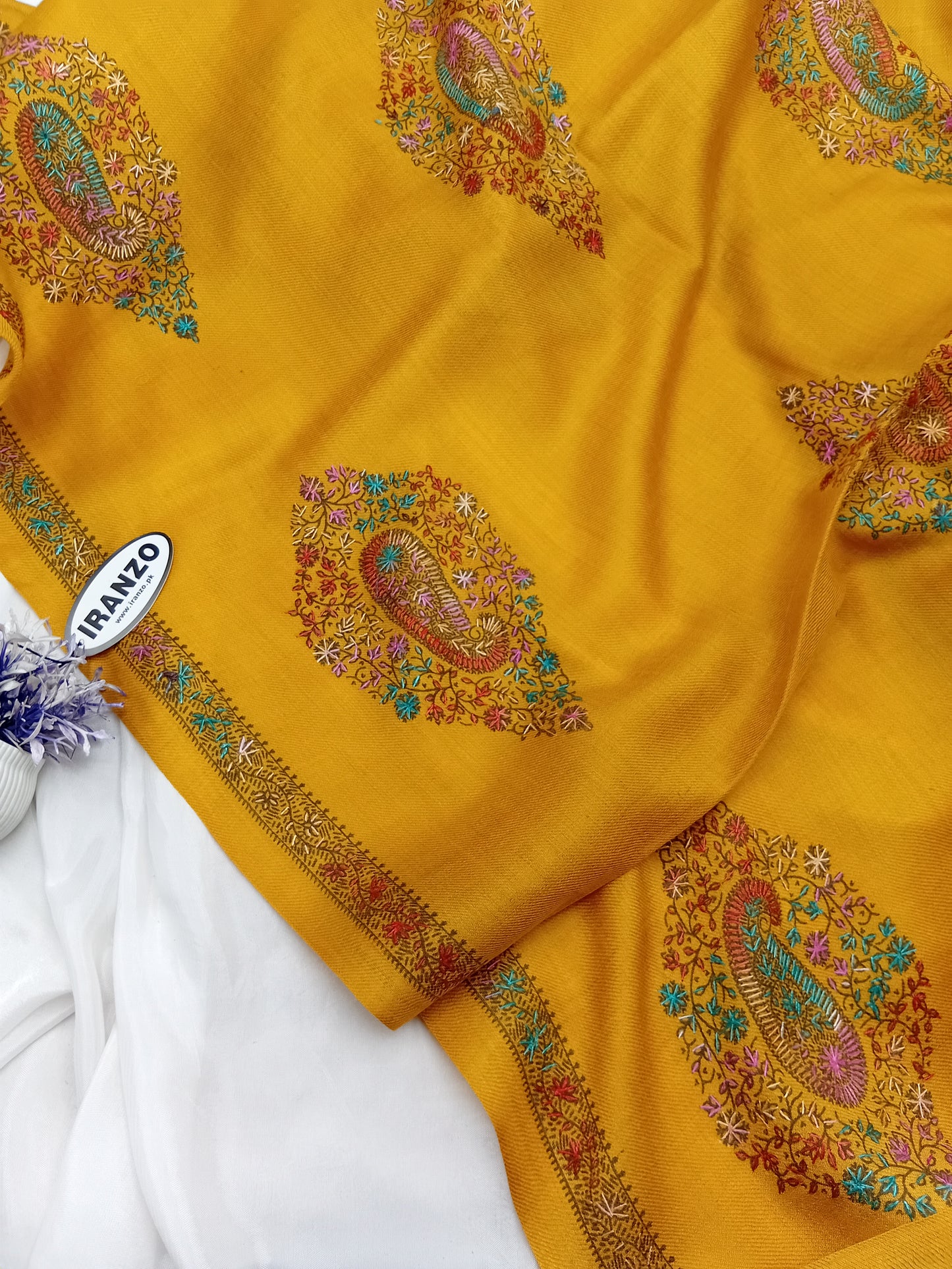 Hand Embroidered Winter Shawl