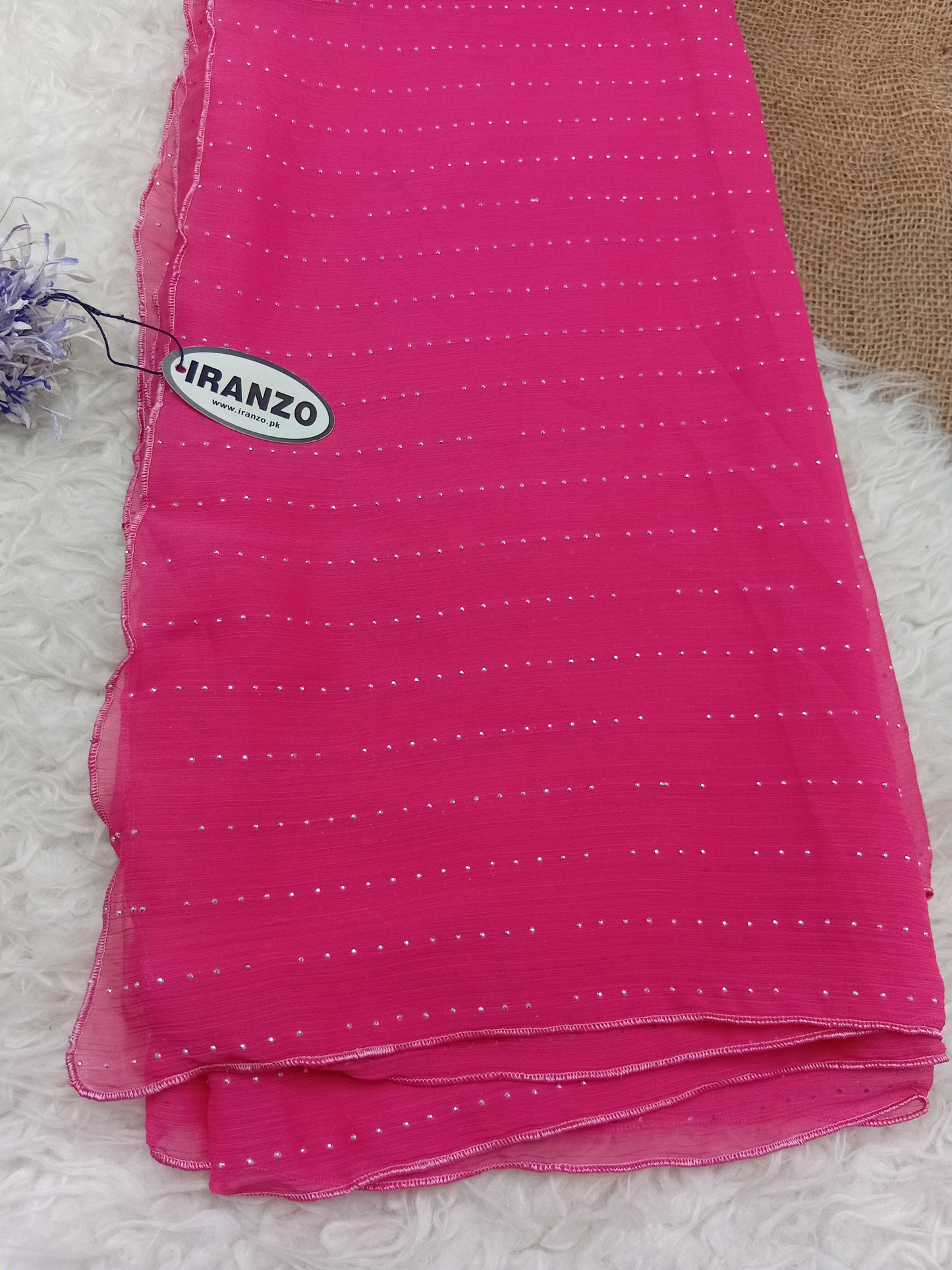Stone Work Chiffon Dupatta