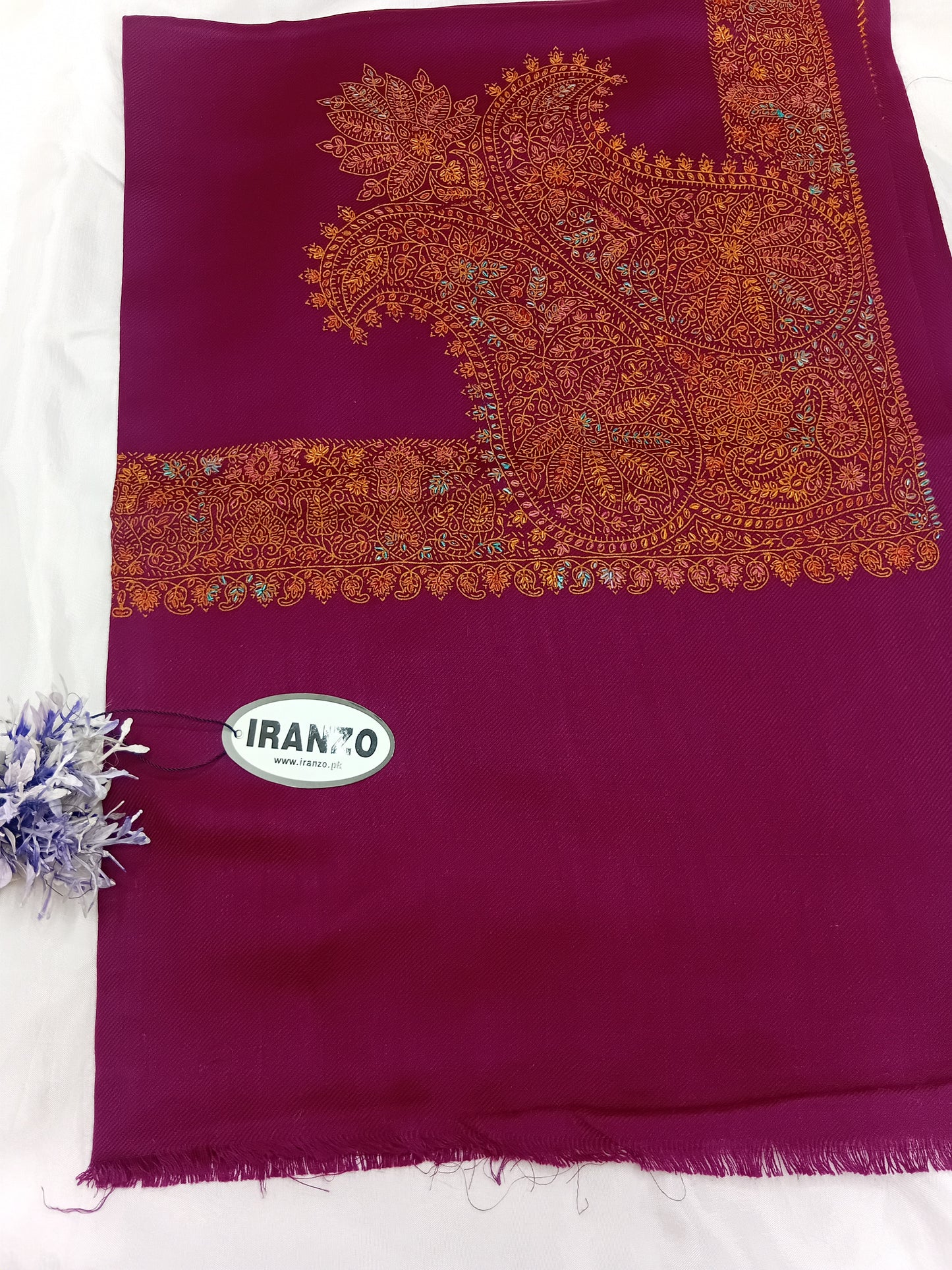 Hand Embroidered Winter Stole New Arrivals