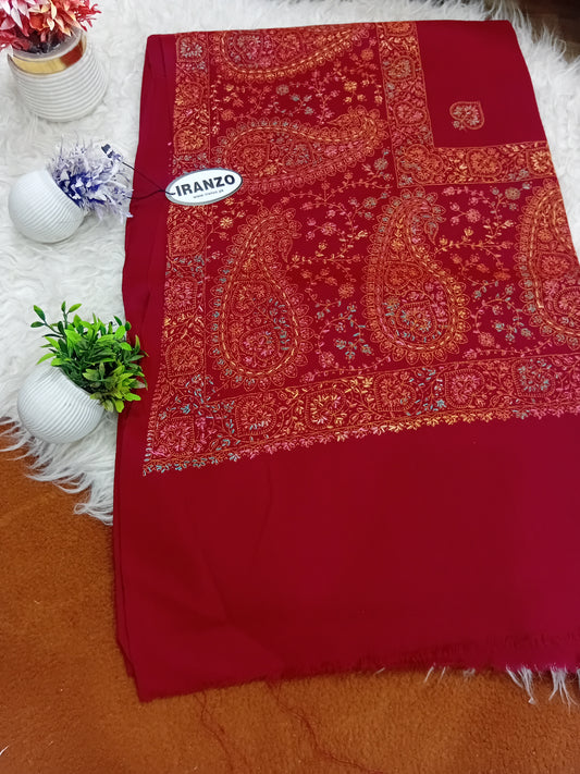 Hand Embroidered Winter Shawl