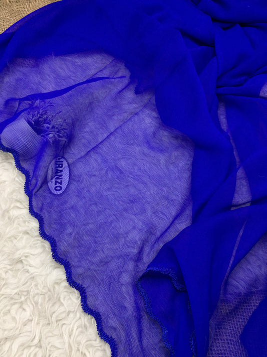 Four sided crochet dupatta