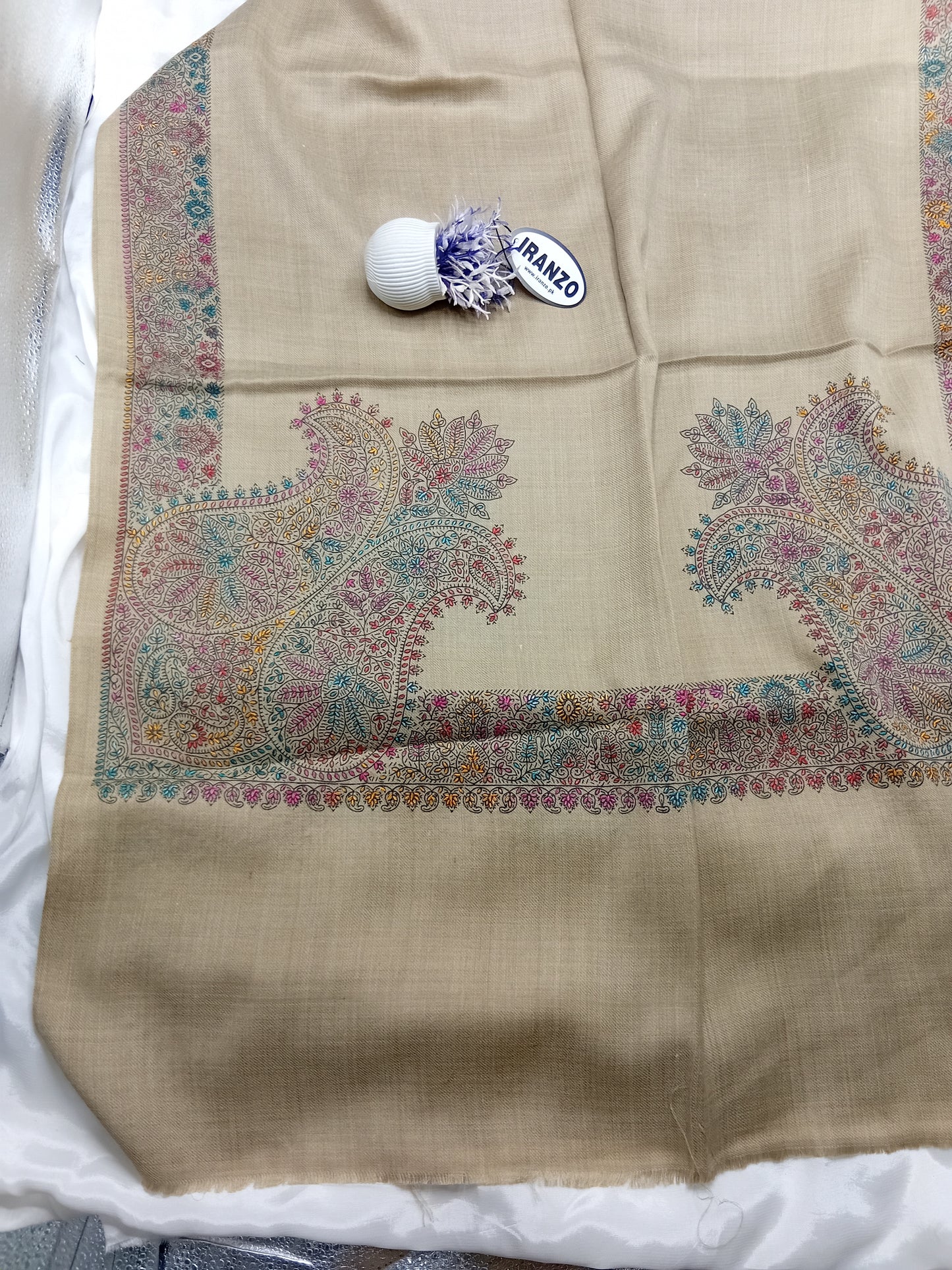 Hand Embroidered Winter Stole New Arrivals