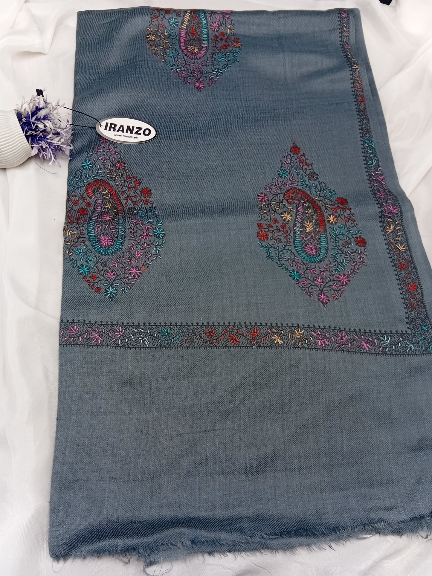 Hand Embroidered Winter Shawl