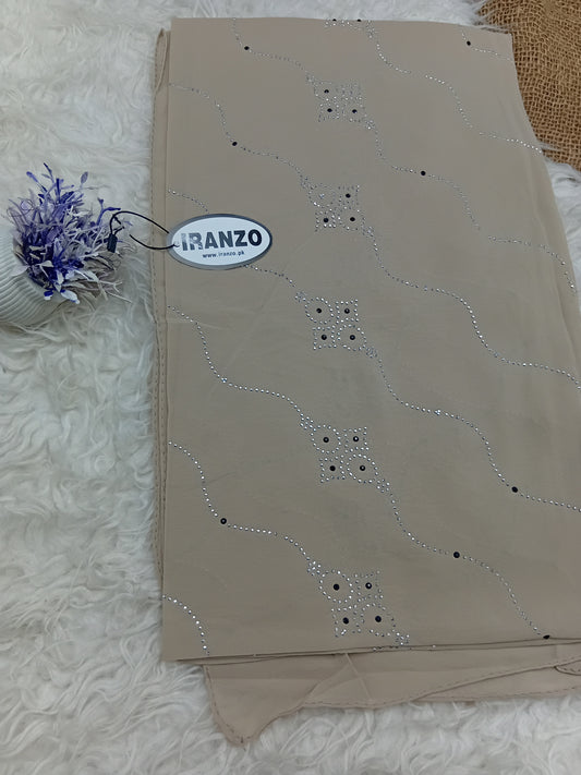 Imported Georgette Chiffon Stole