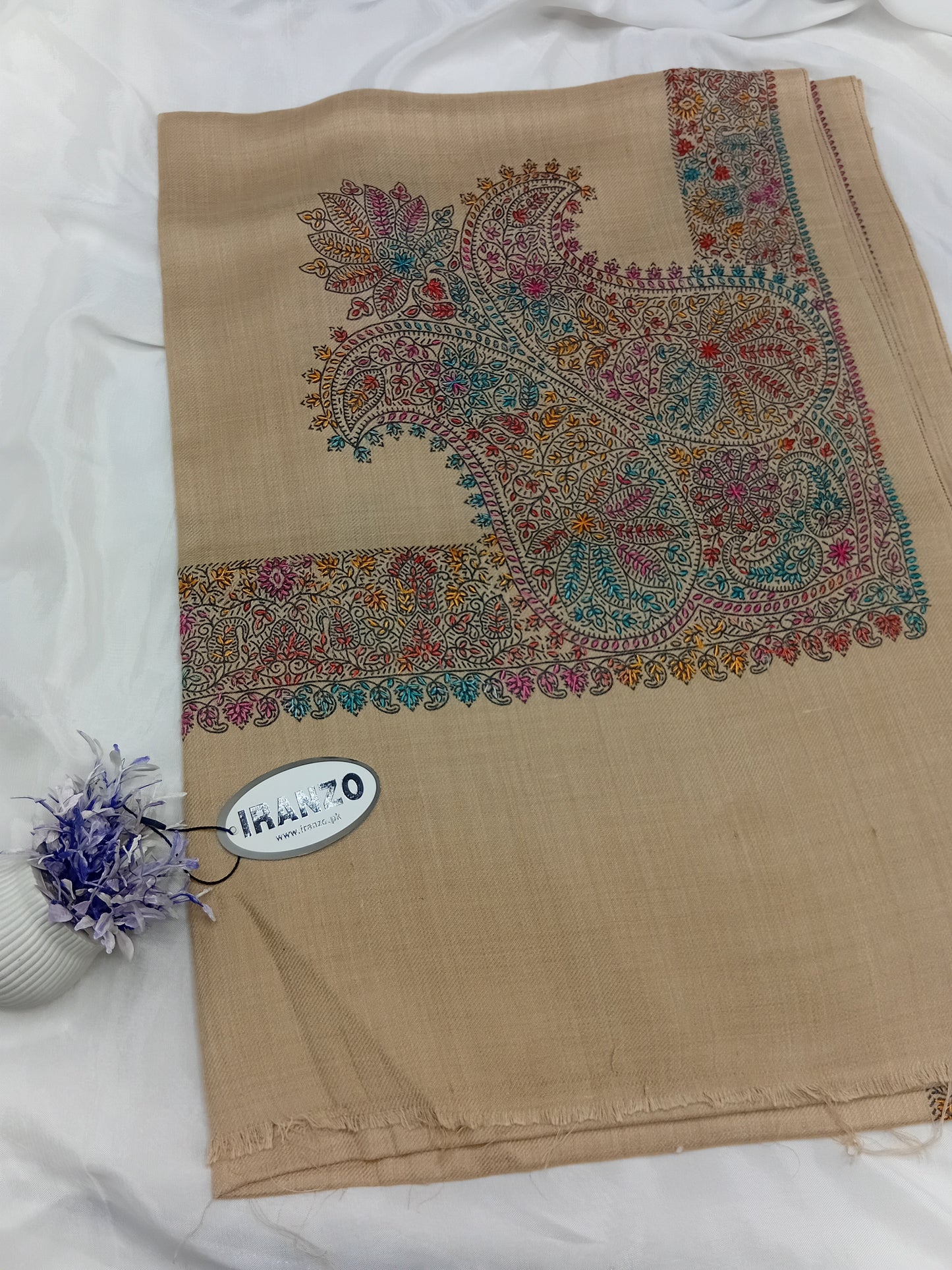 Hand Embroidered Winter Stole New Arrivals