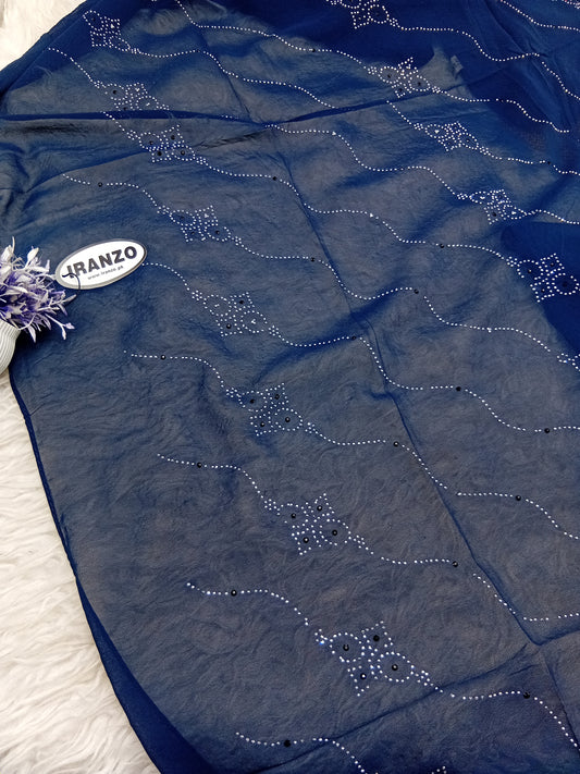 Imported Georgette Chiffon Stole