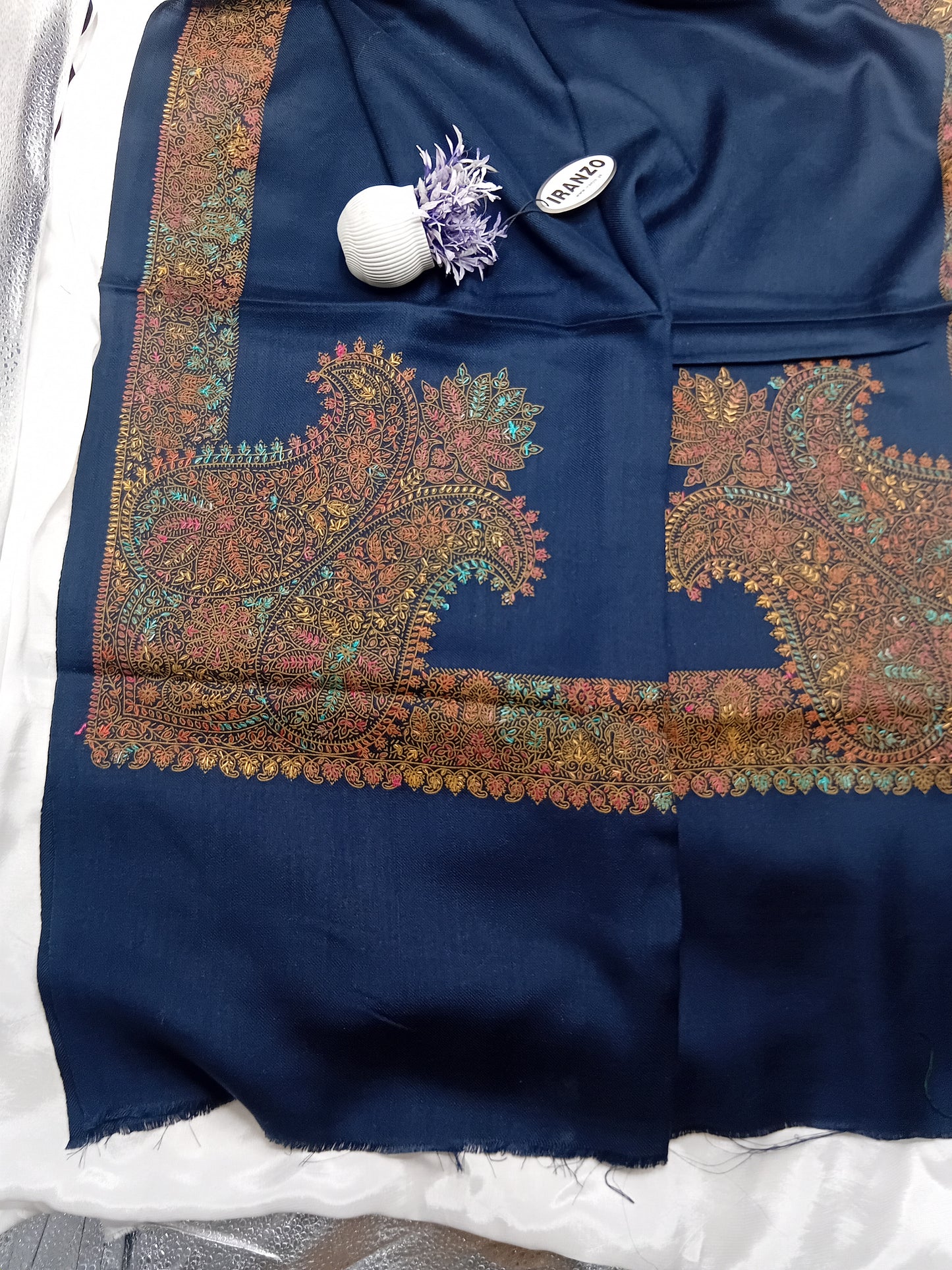 Hand Embroidered Winter Stole New Arrivals