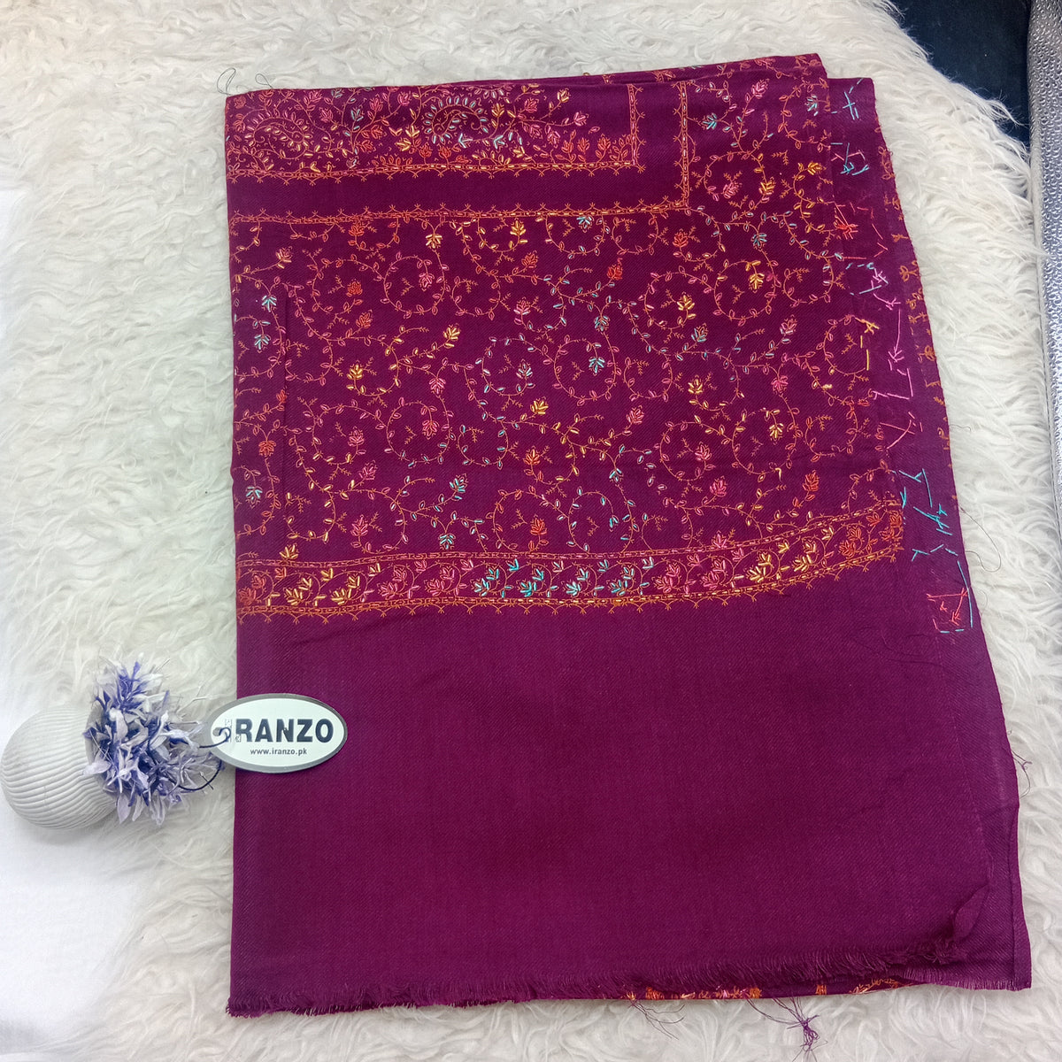 Hand Embroidered Winter Stole New Arrivals